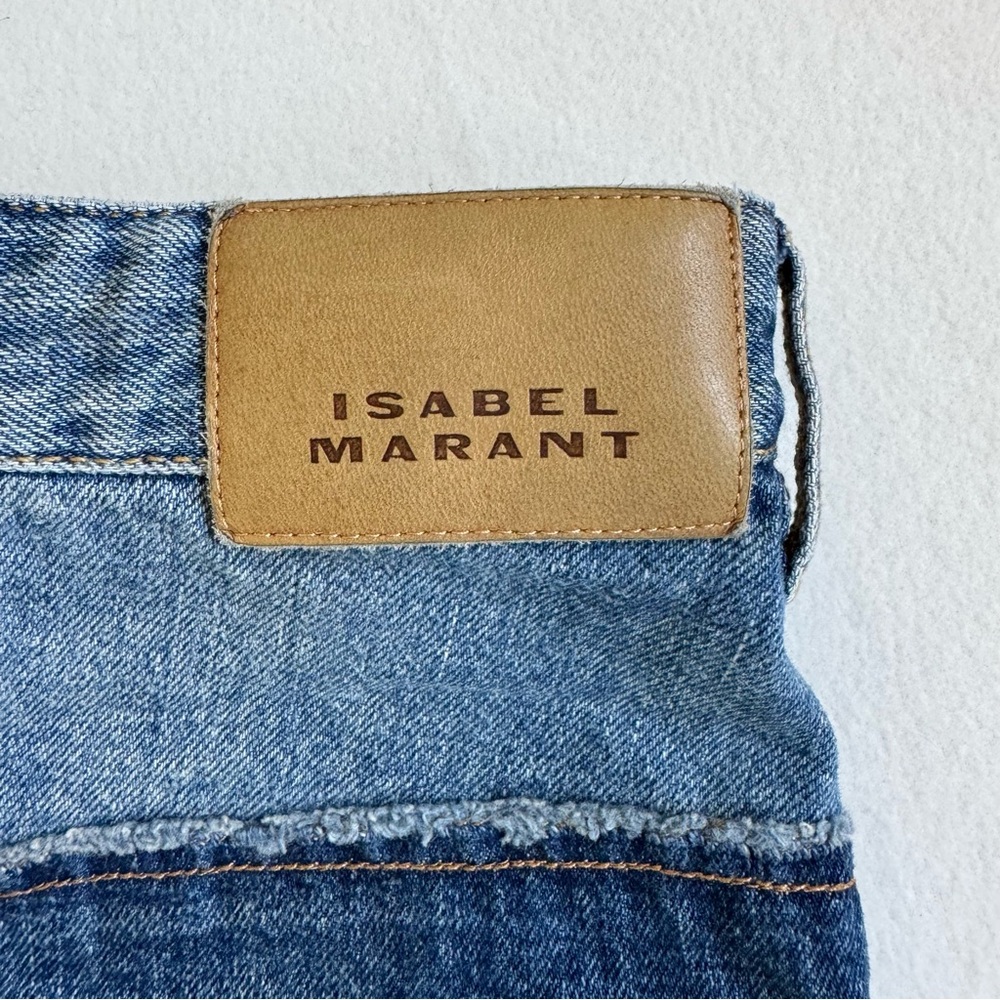 ISABEL MARANT Noemie straight-leg jeans - Picture 8 of 14